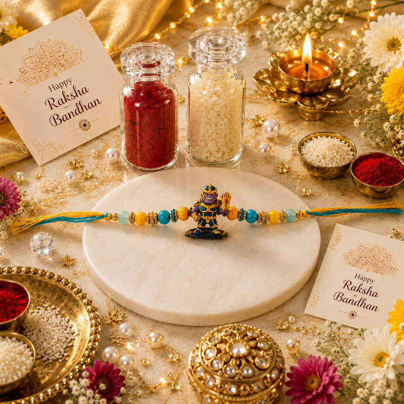 Handmade Kids Superhero Raksha Bandhan Rakhi 2