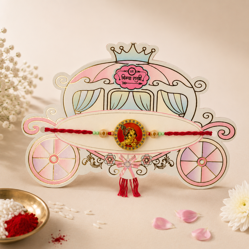 Shree Kanha Divine Blessings Rakhi for Brother 3